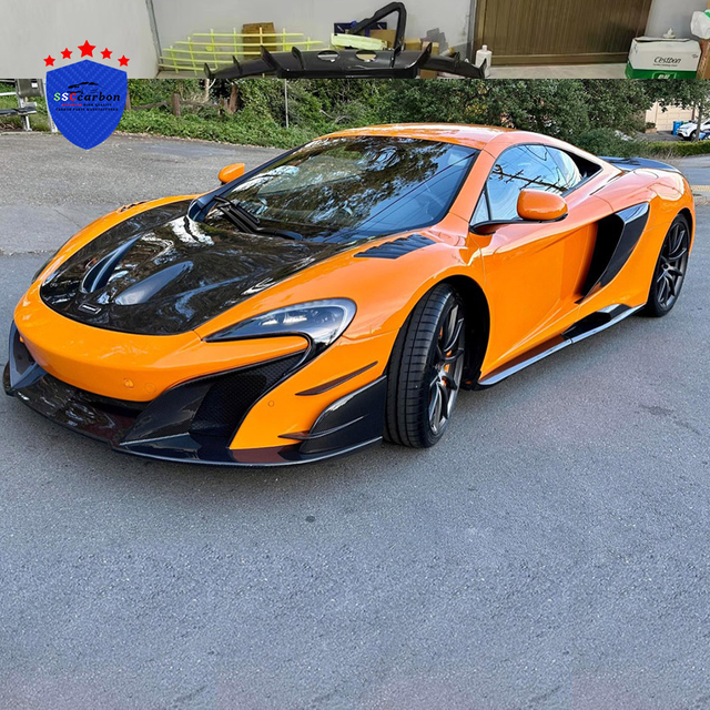 McLaren 12c,650s Conversion High Quality Dry Carbon 675LT Body Kit