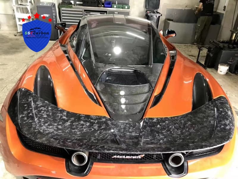McLaren 720 Mansory rear wing