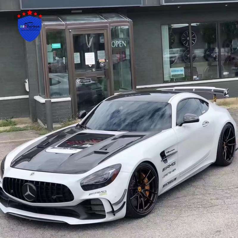 Mercedes-Benz AMG GT GTC Dry Carbon Clear Front Hood