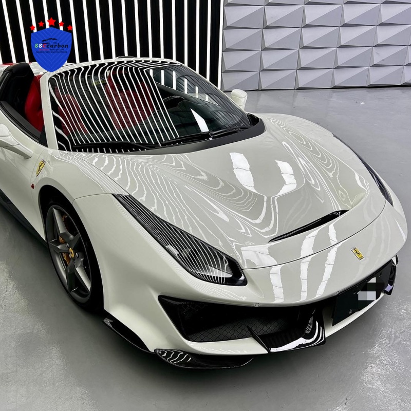 Ferrari 488 Pista conversion with dry carbon body kit
