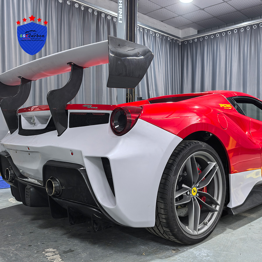 Ferrari 488 Conversion Challenge Evo High Quality Dry Carbon Body Kit