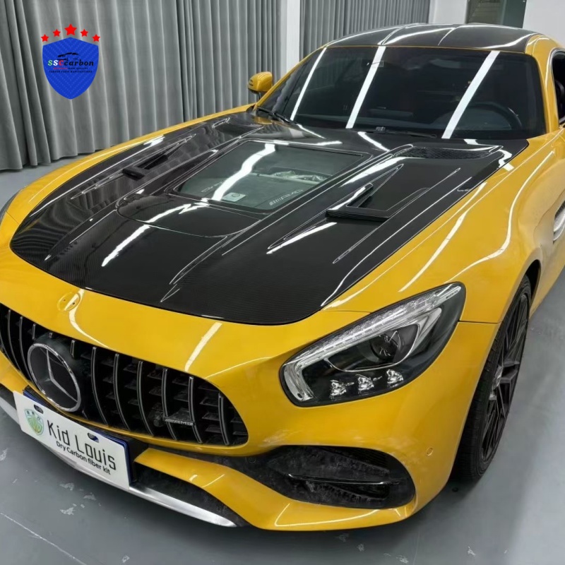 Mercedes-Benz AMG GT GTC Dry Carbon Clear Front Hood