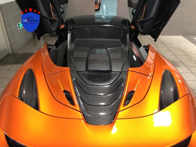 McLaren 720 OEM Spider rear hood