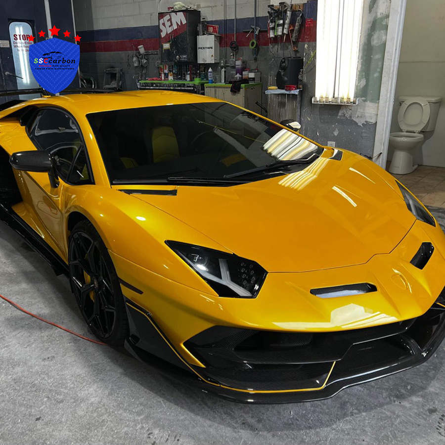 Lamborghini Aventador Converts 1:1 SVJ High Quality Dry Carbon Body Kit