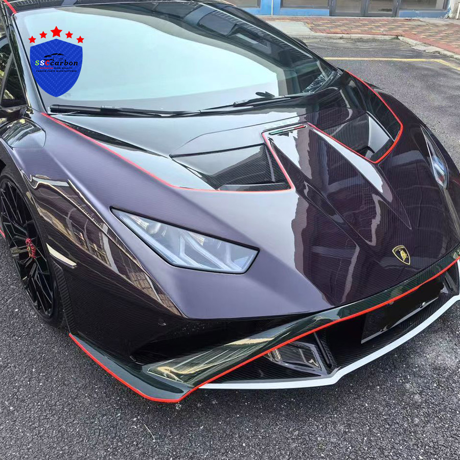 Lamborghini Huracan Converts 1:1 STO Dry Carbon Body Kits