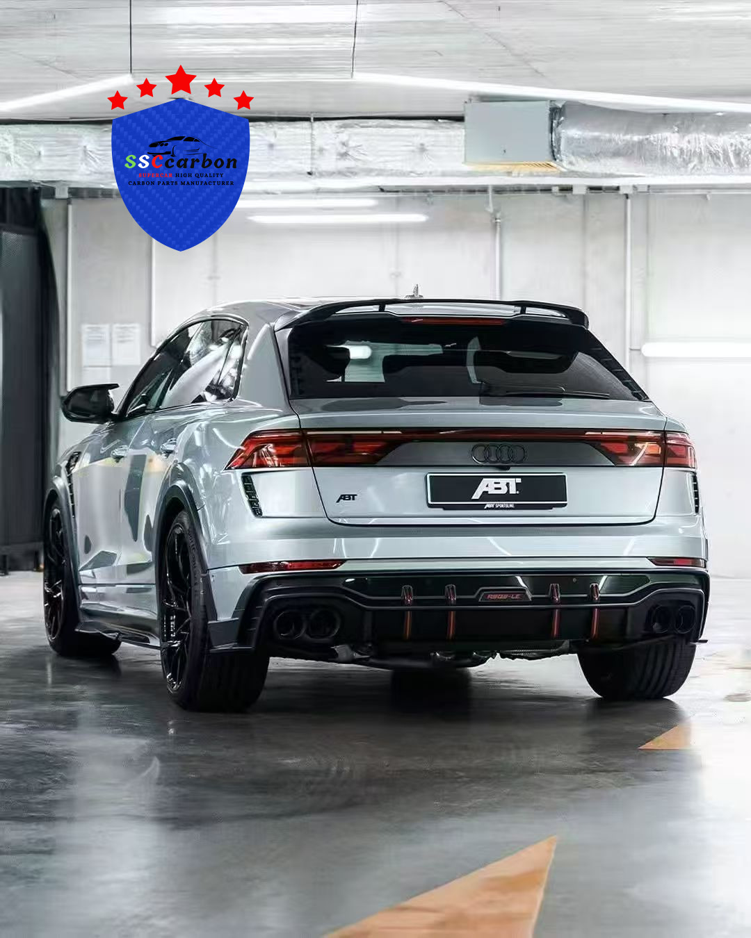 Audi RS Q8 Upgraded with ABT-Style Body Kit