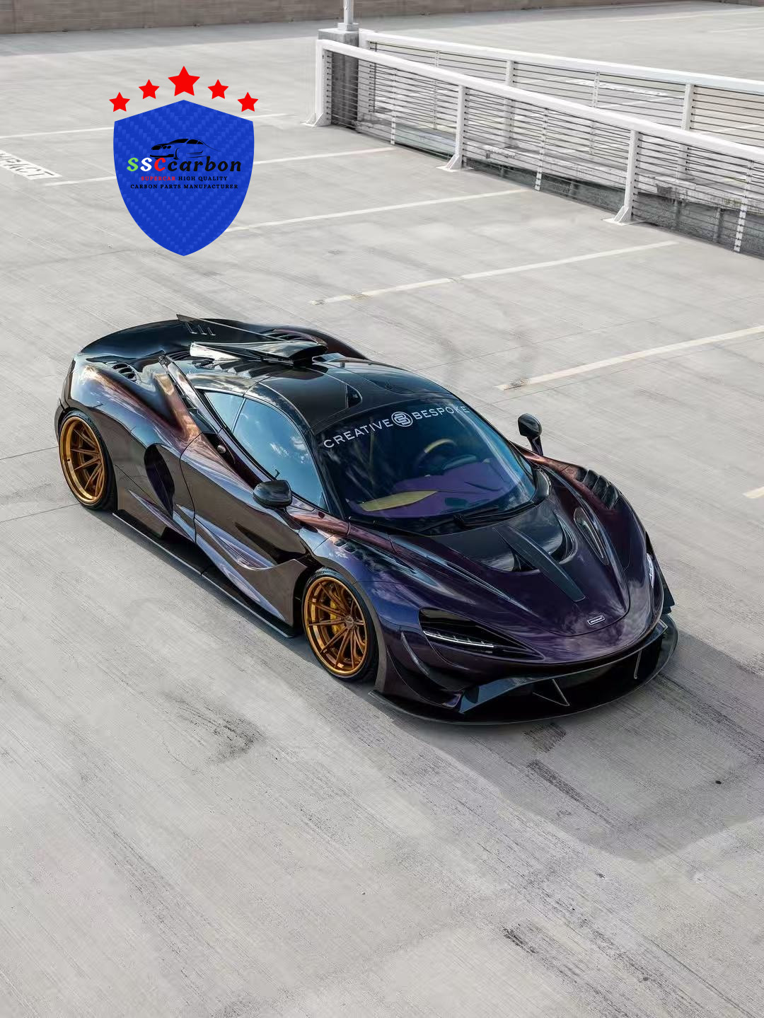 McLaren 720S/750S Coupe Dry Carbon Air Intakes