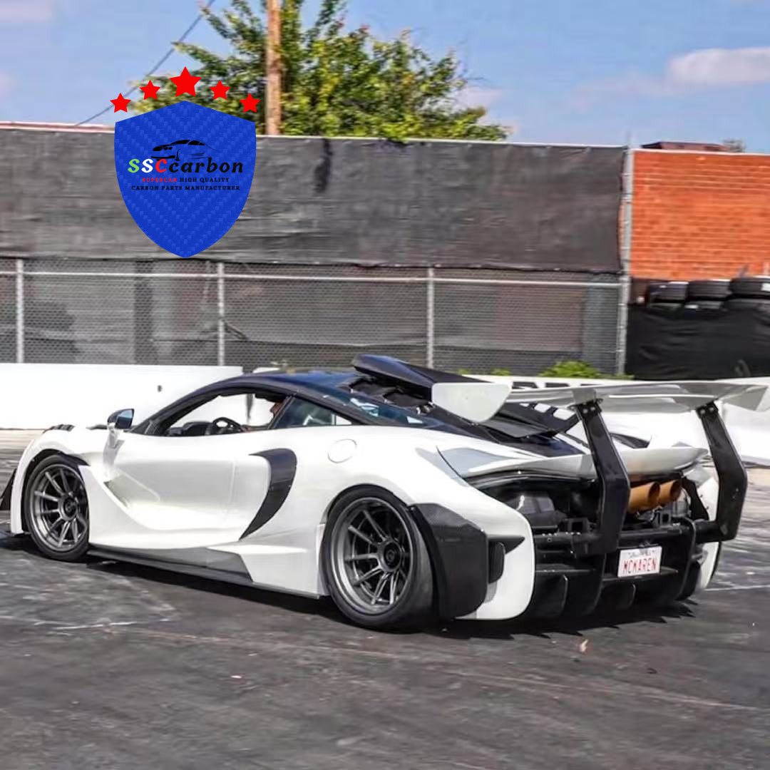 McLaren 720S Upgraded with McLaren 720GTR Dry Carbon Widebody Kit