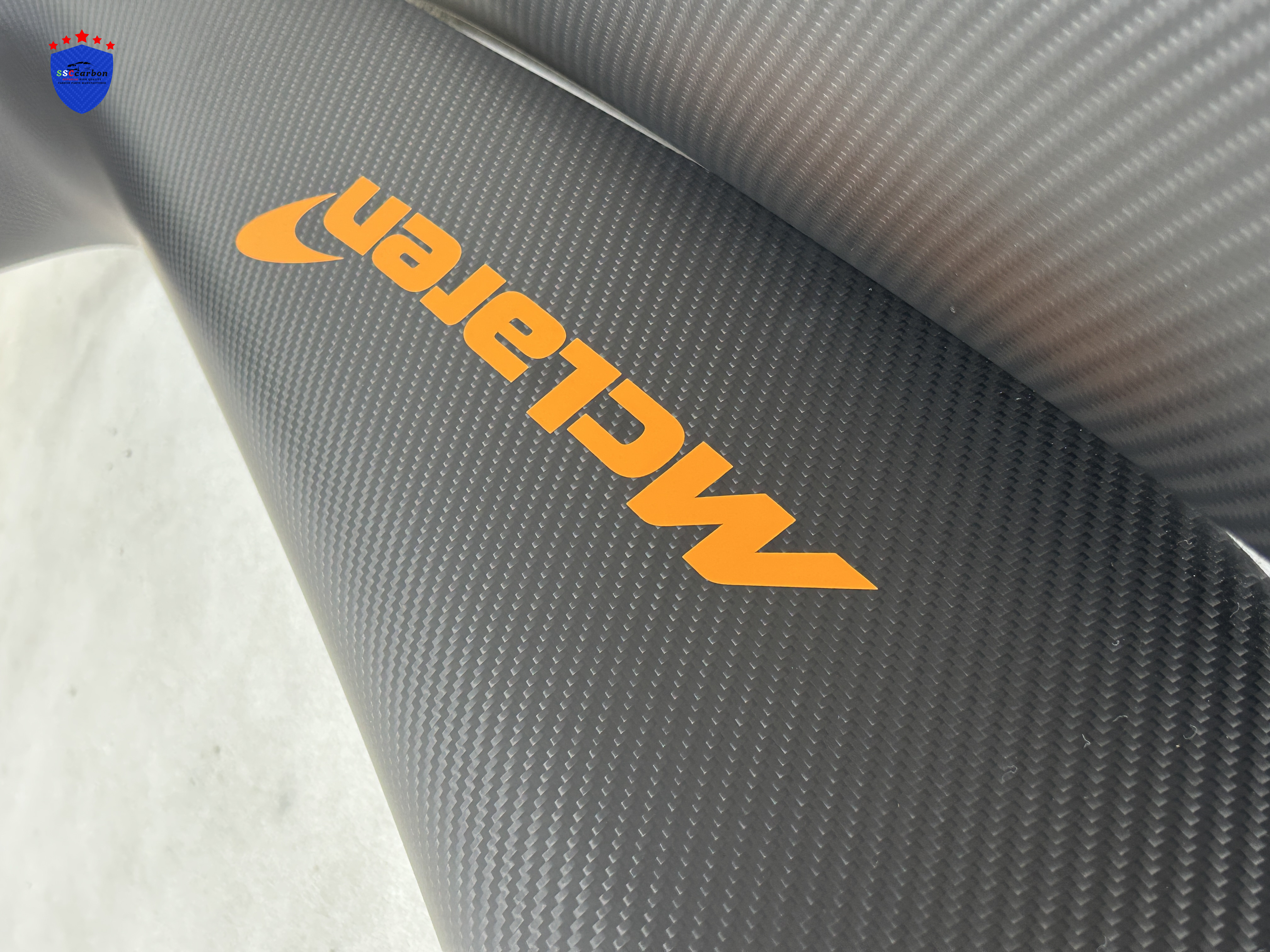 McLaren 540c/570s/570gt/600lt Matte-finish dry-carbon door sills