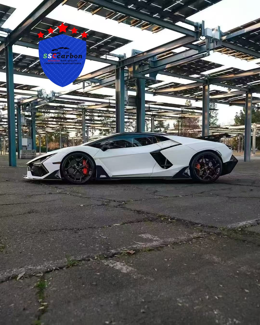 Lamborghini Revuelto to DUKE Dry carbon body kit