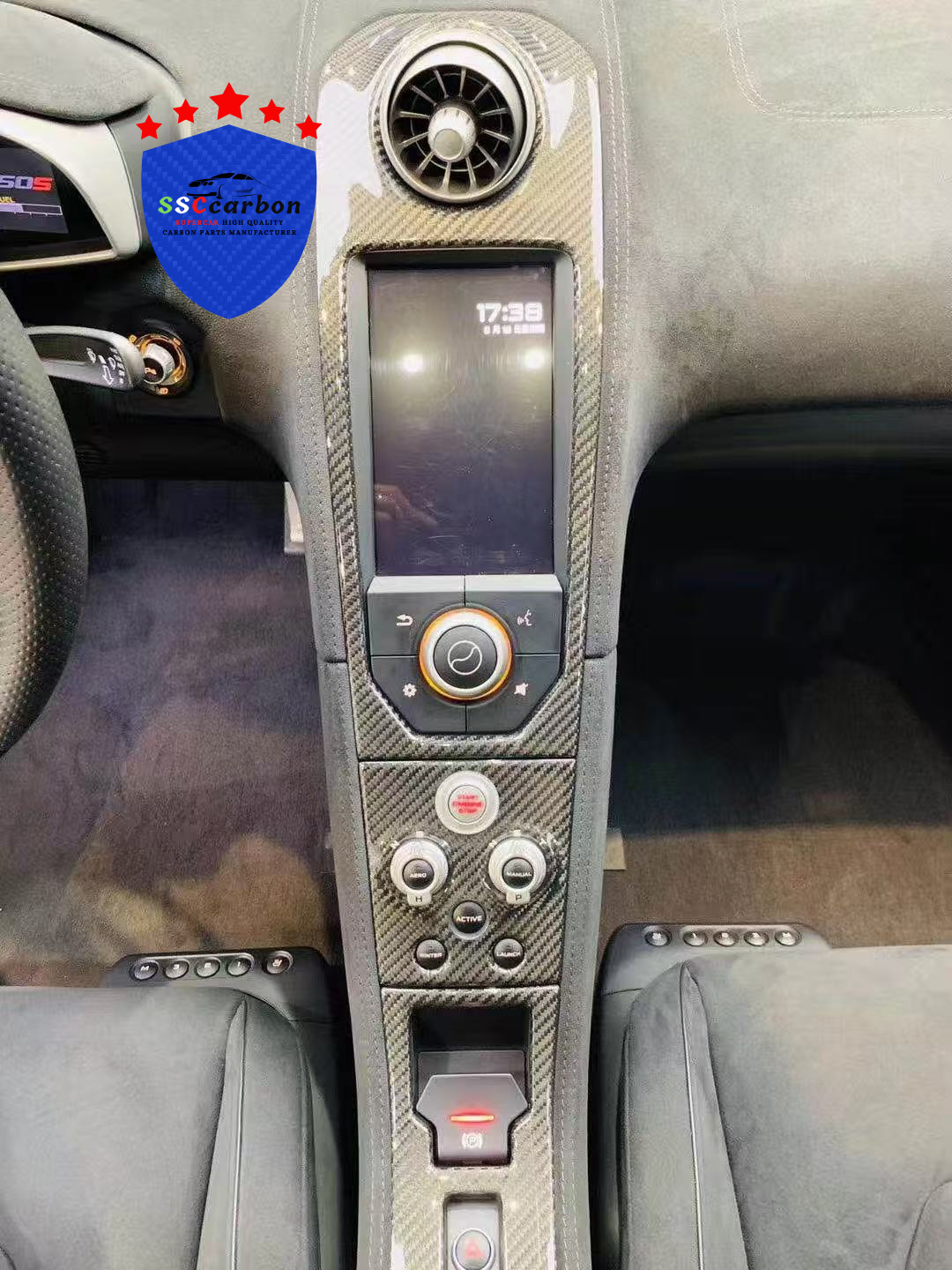 McLaren MP4-12C Dry Carbon Interior Components