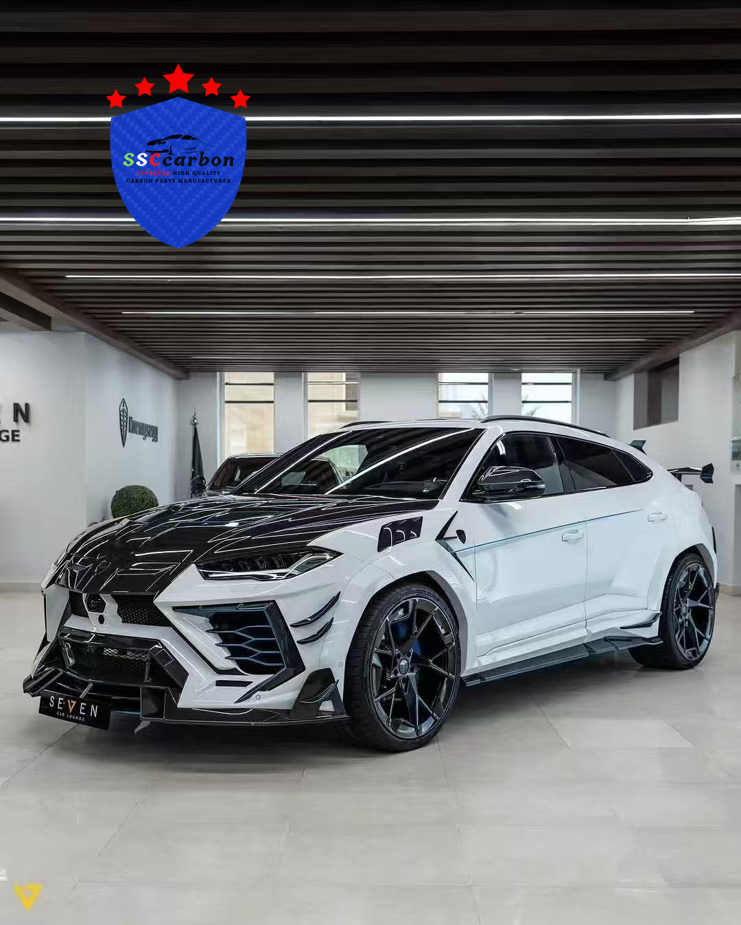 Lamborghini Urus To Mansory Dry Carbon Body Kit
