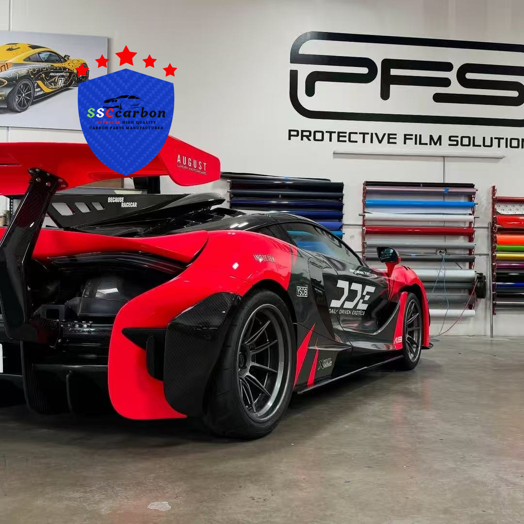 McLaren 720S Upgraded with McLaren 720GTR Dry Carbon Widebody Kit