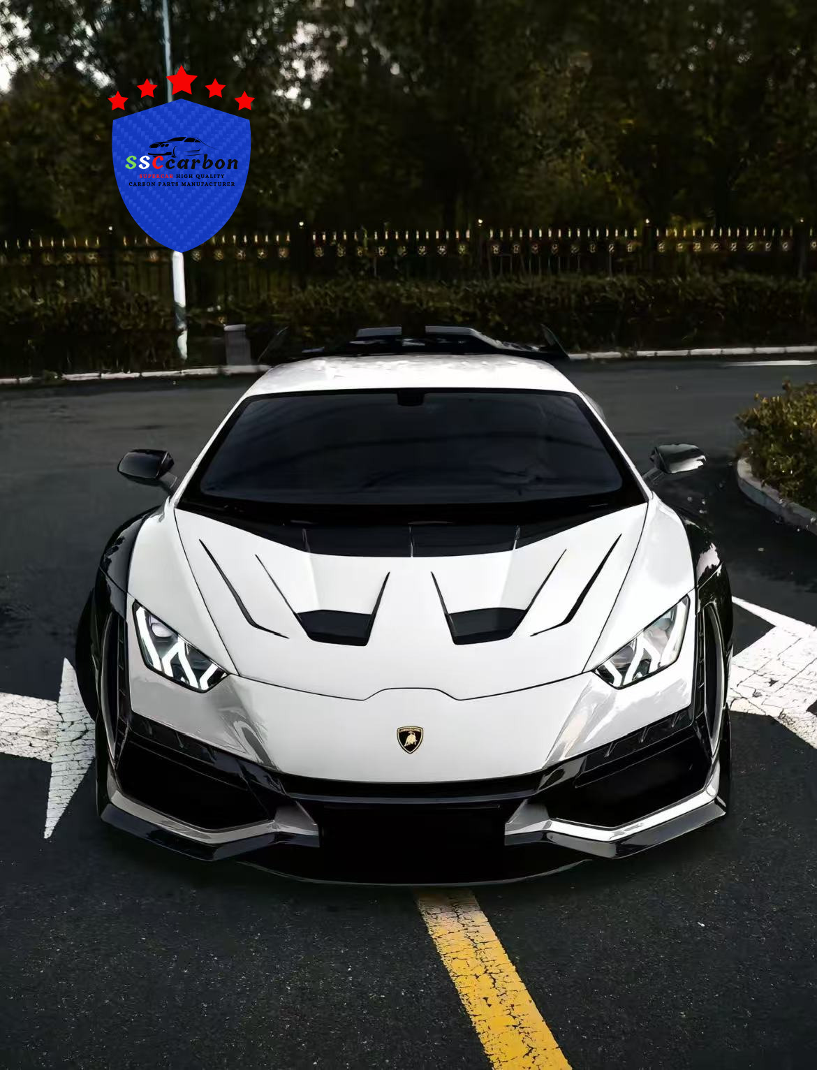 Lamborghini Huracan Upgraded with Darwin Dry Carbon Body Kit