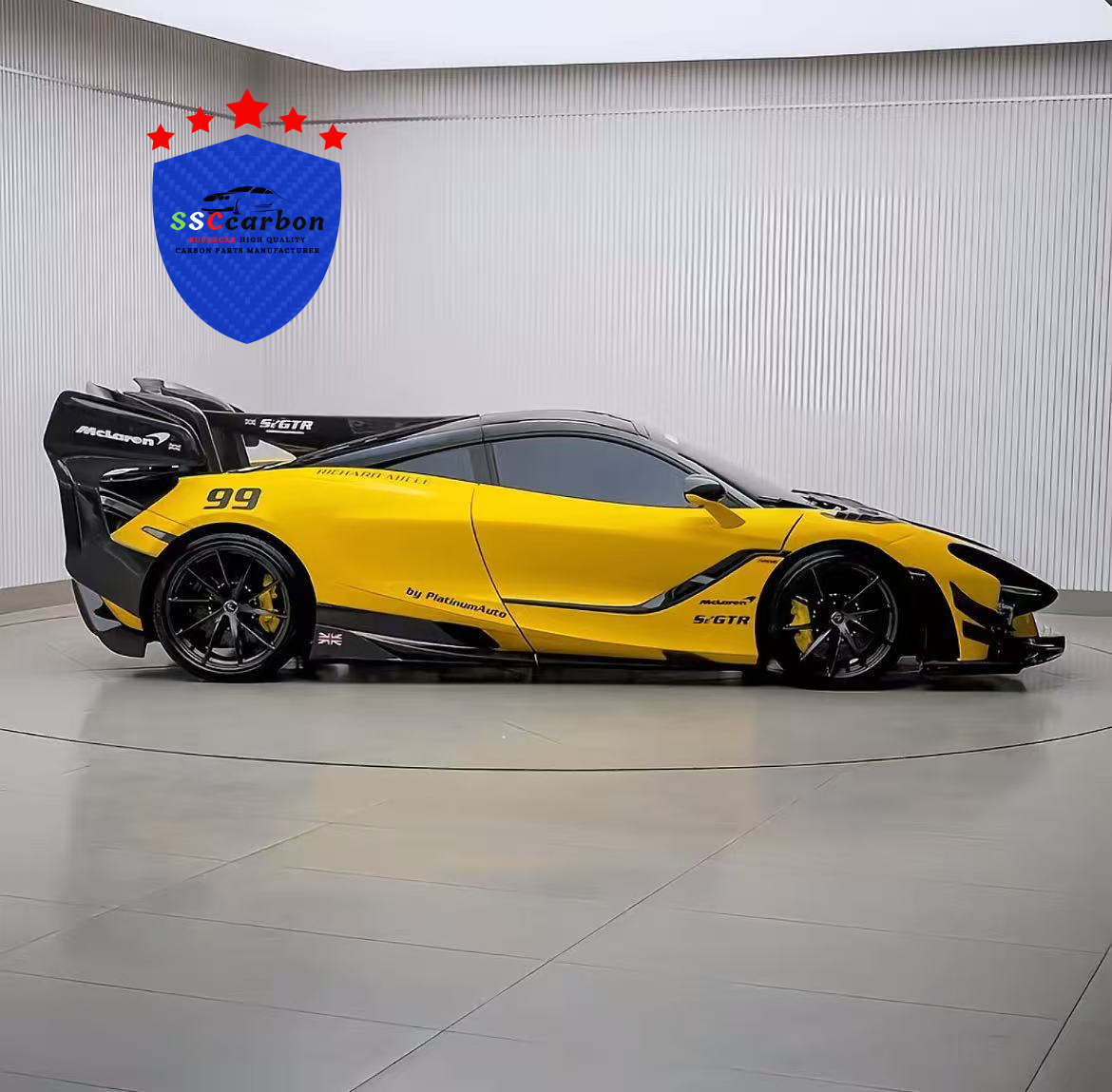 McLaren 720S Upgraded with Darwin Senna GTR Body Kit