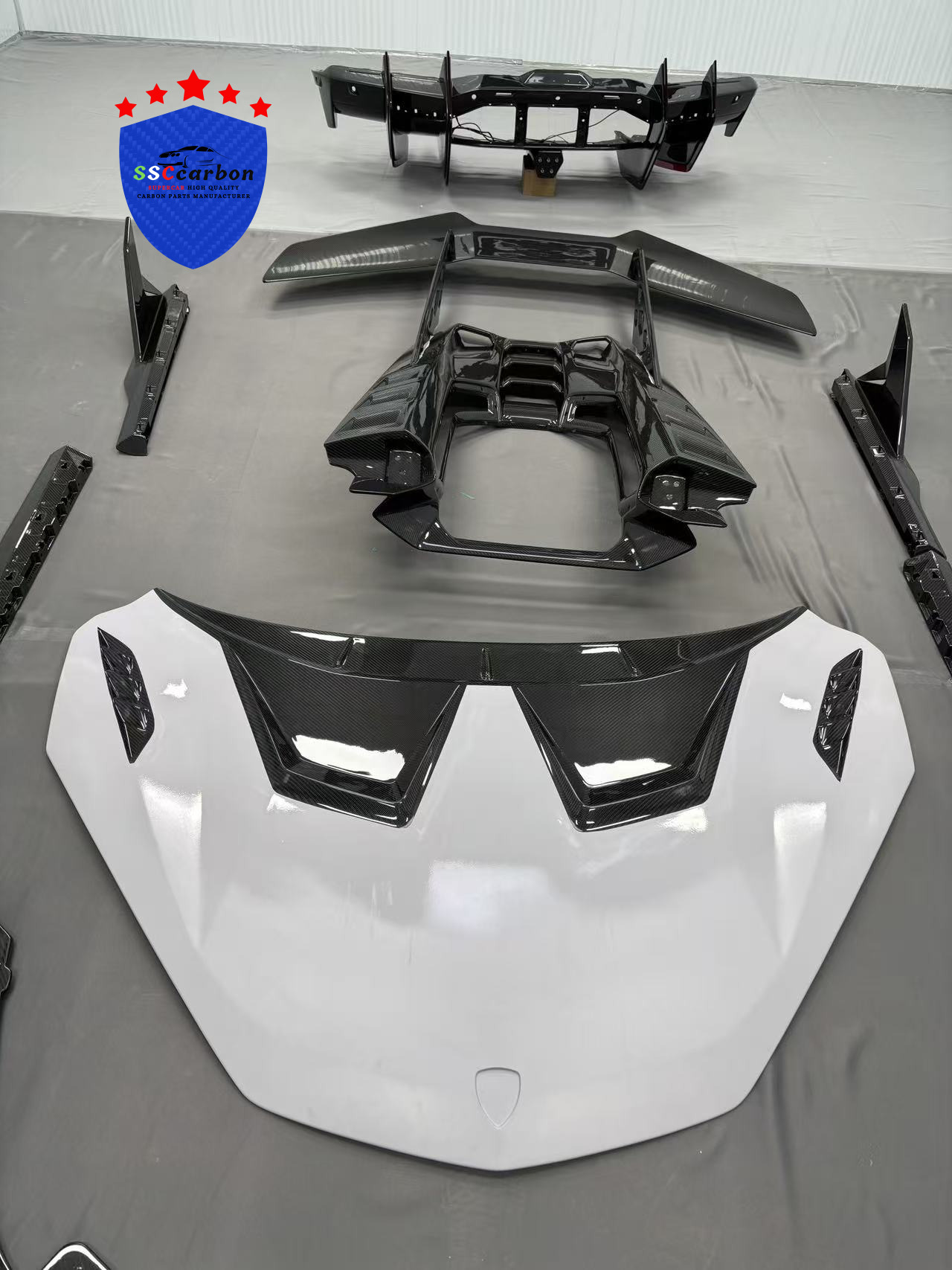 Lamborghini Revuelto to DUKE Dry carbon body kit