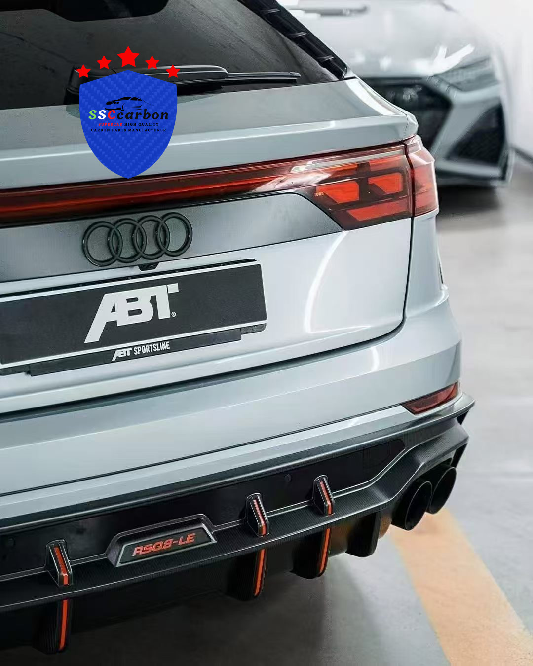 Audi RS Q8 Upgraded with ABT-Style Body Kit