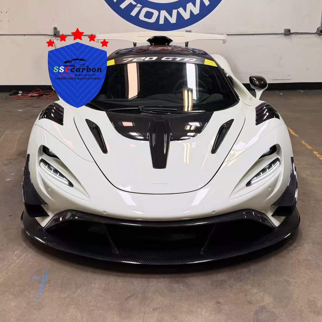 McLaren 720S Upgraded with McLaren 720GTR Dry Carbon Widebody Kit