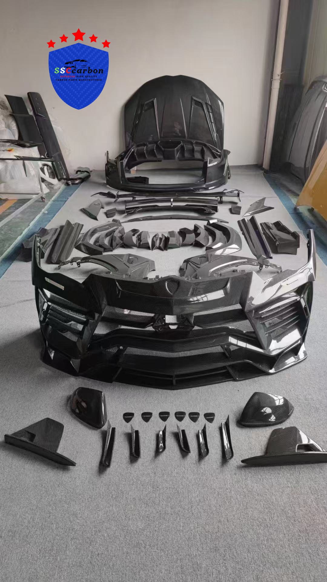 Lamborghini Urus To Mansory Dry Carbon Body Kit