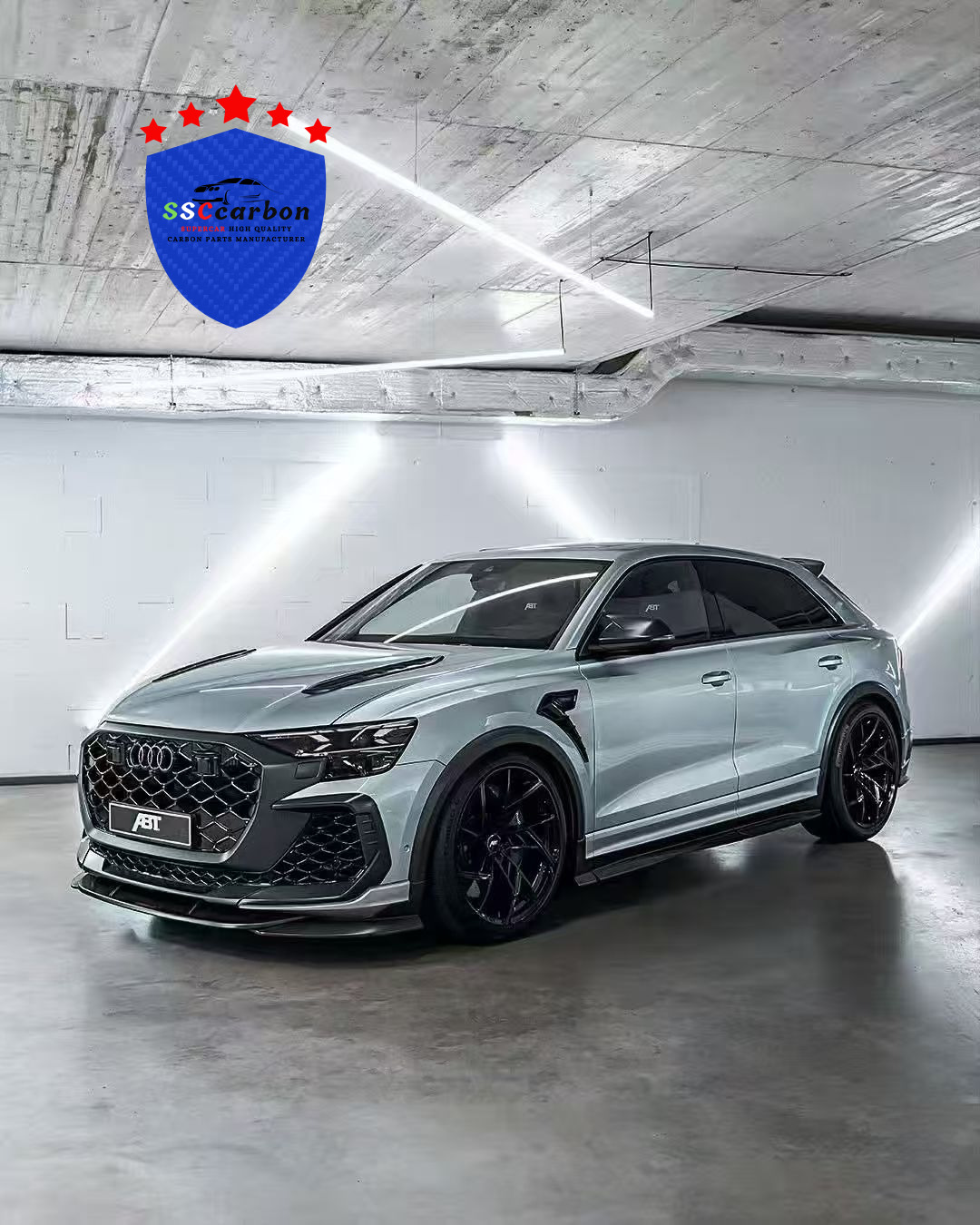 Audi RS Q8 Upgraded with ABT-Style Body Kit