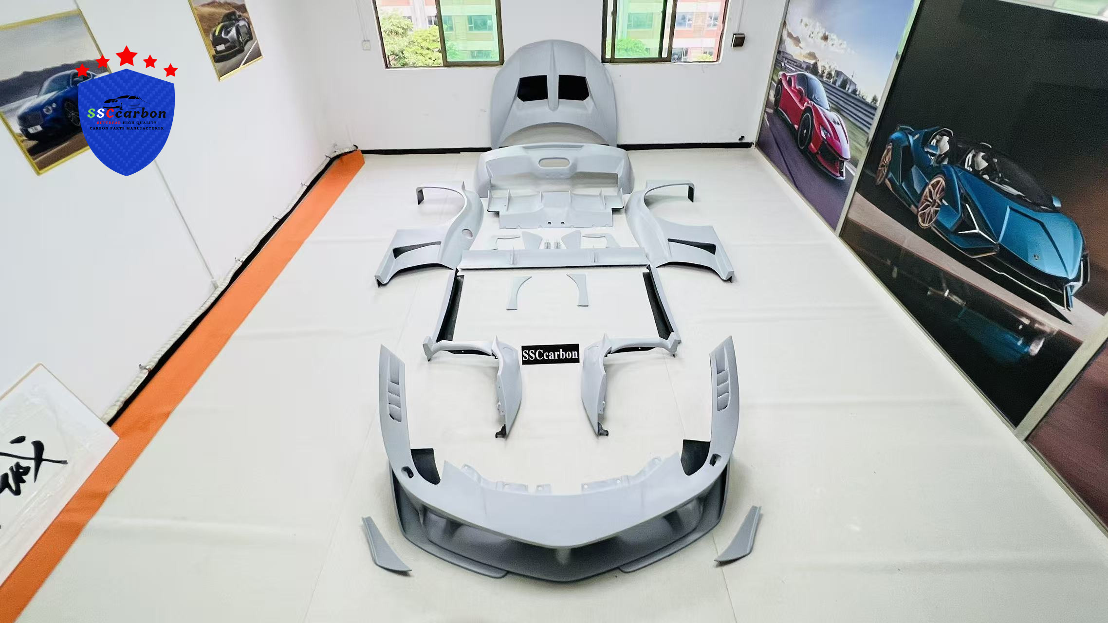 Ferrari 458 To LB Dry Carbon Body Kit
