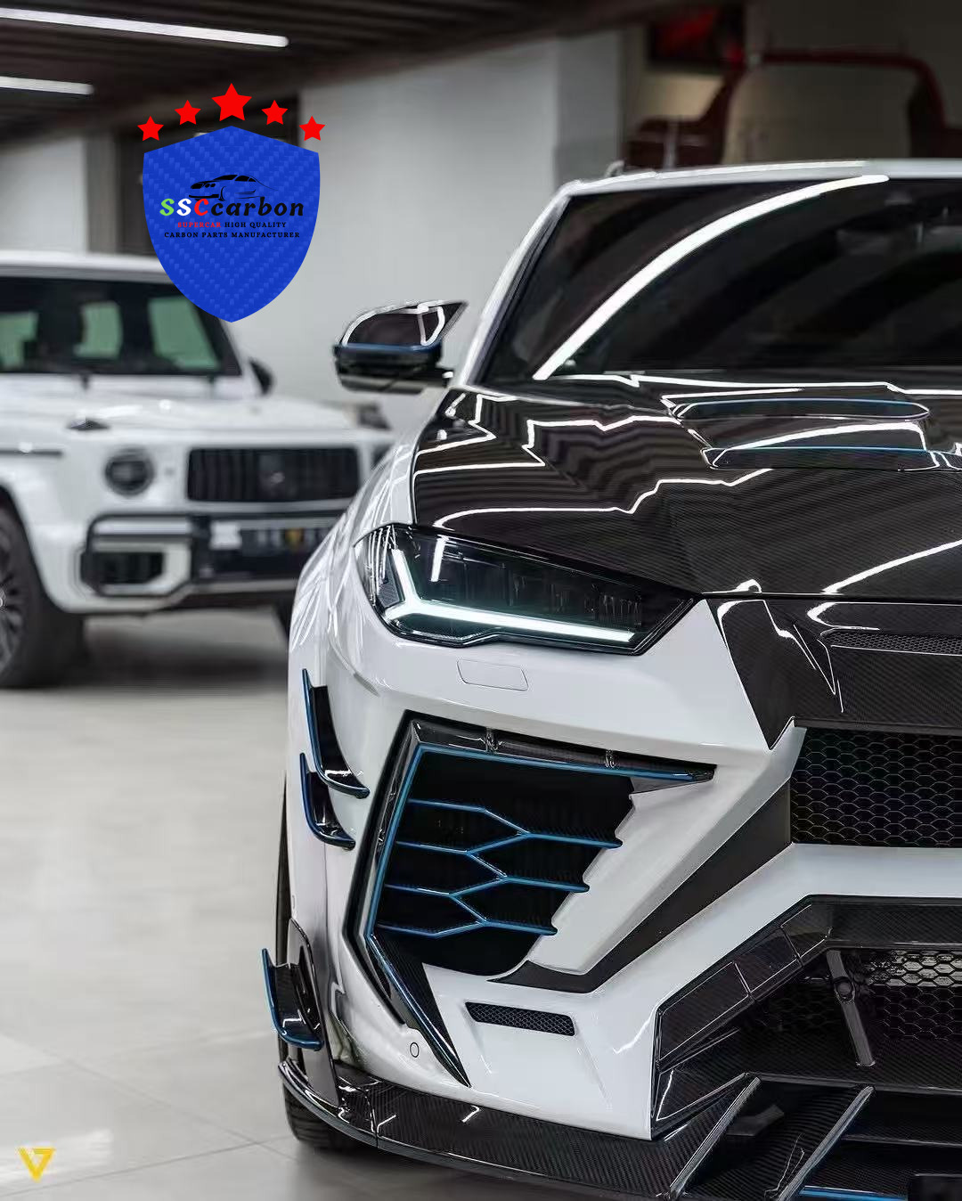 Lamborghini Urus To Mansory Dry Carbon Body Kit