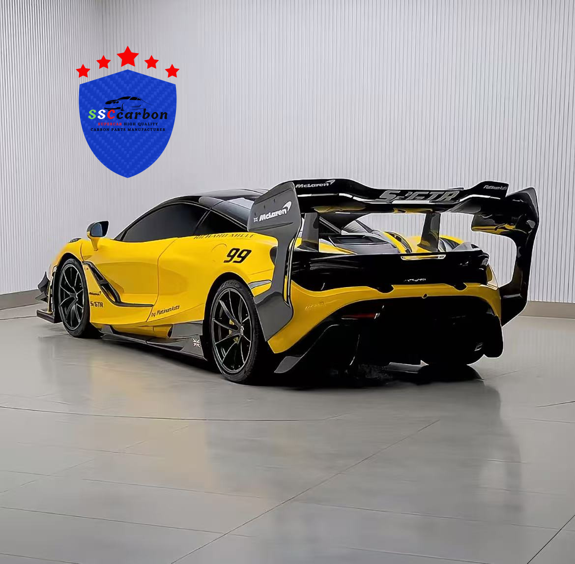 McLaren 720S Upgraded with Darwin Senna GTR Body Kit
