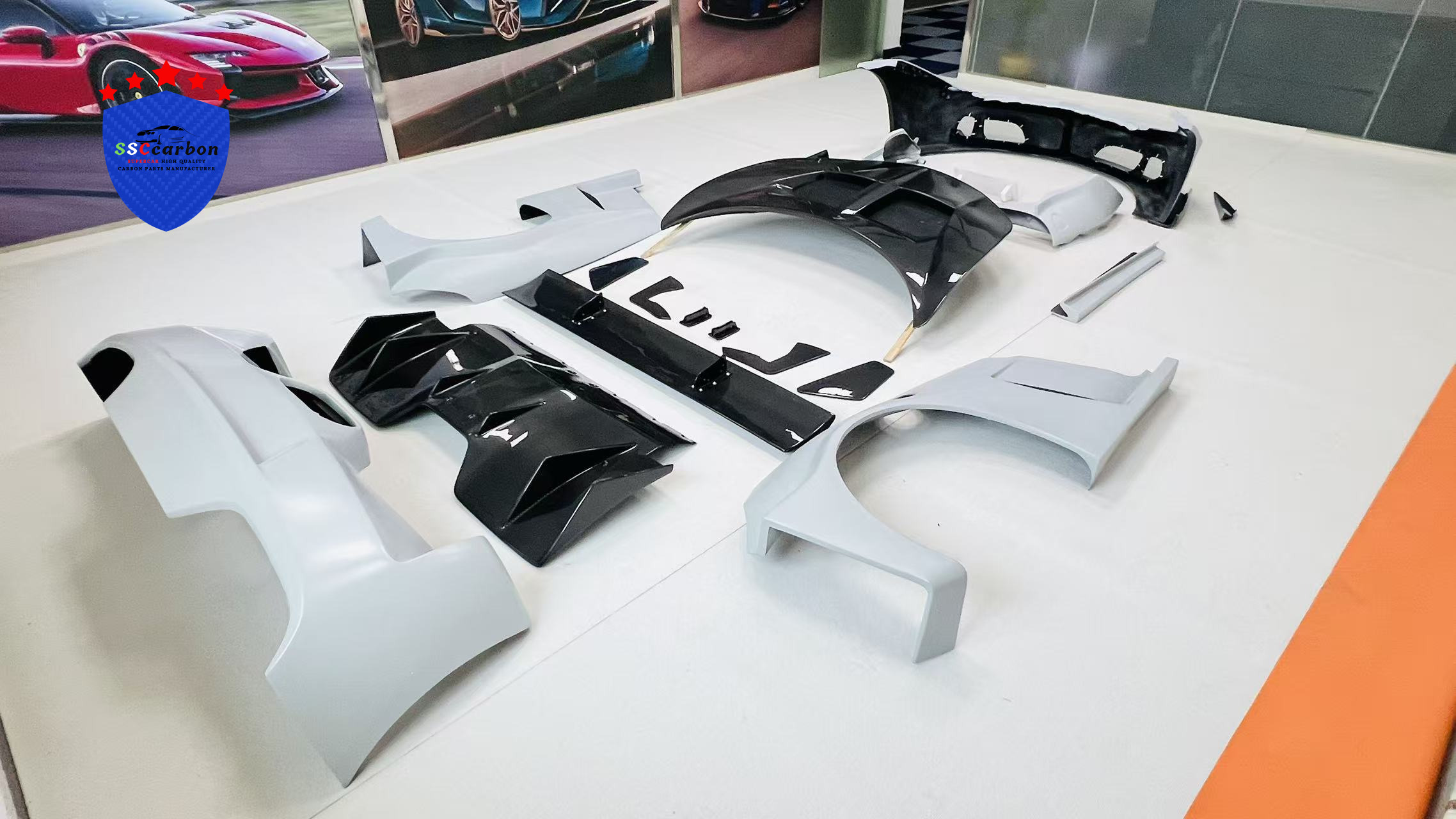 Ferrari 458 To LB Dry Carbon Body Kit