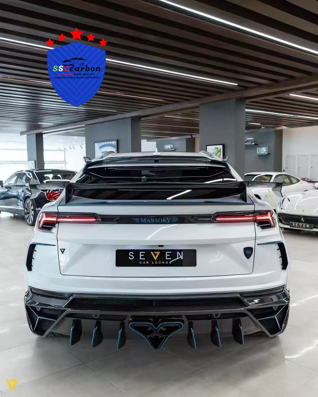 Lamborghini Urus To Mansory Dry Carbon Body Kit
