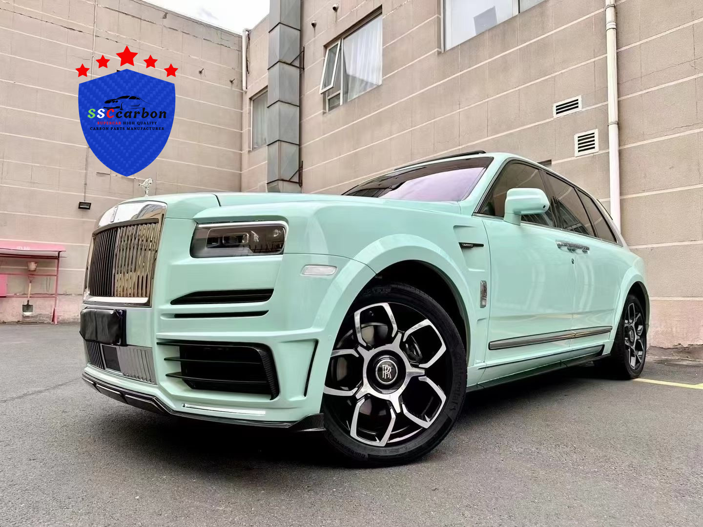 Rolls-Royce Cullinan II Mansory Dry Carbon Body Kit