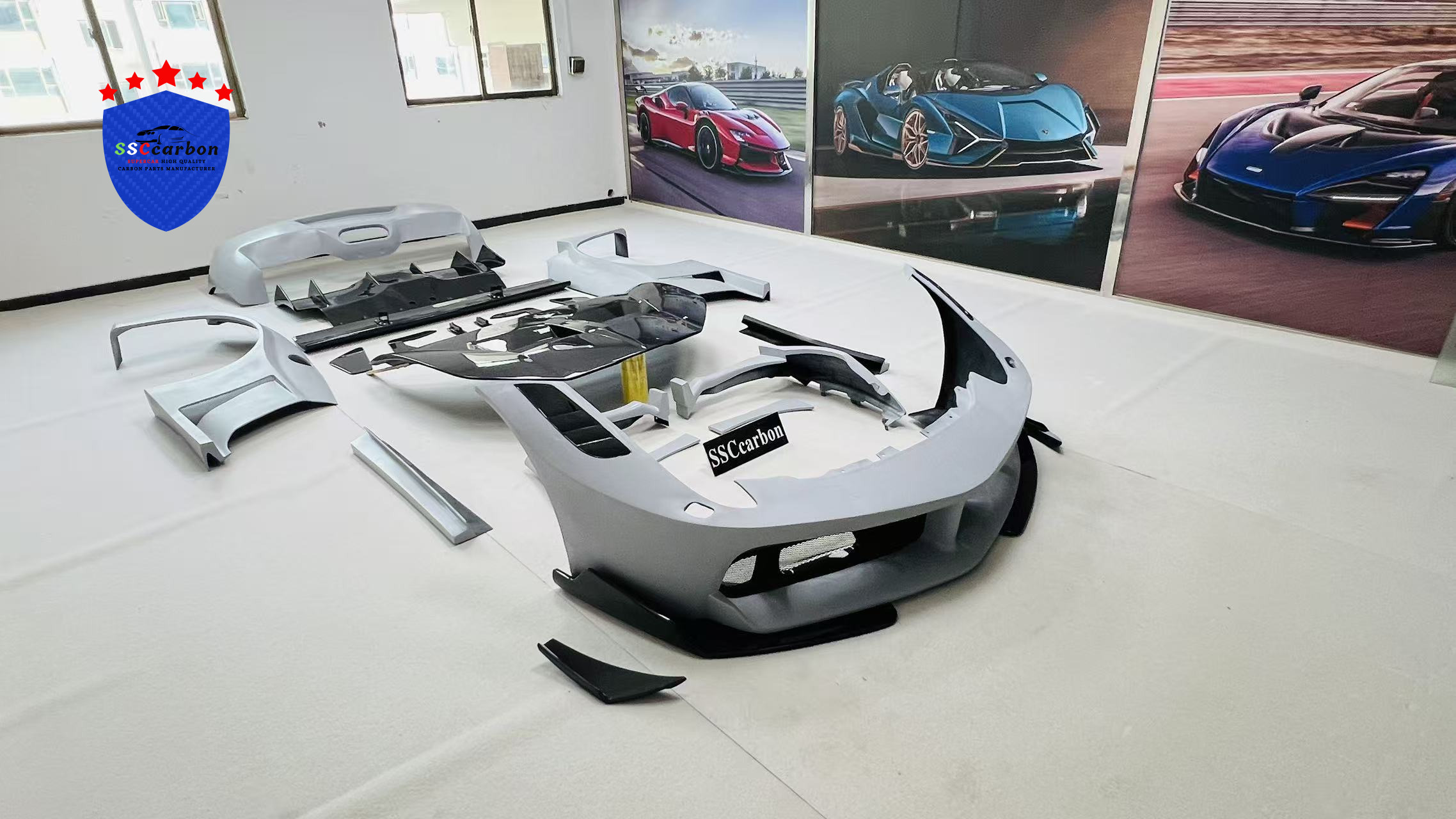 Ferrari 458 To LB Dry Carbon Body Kit