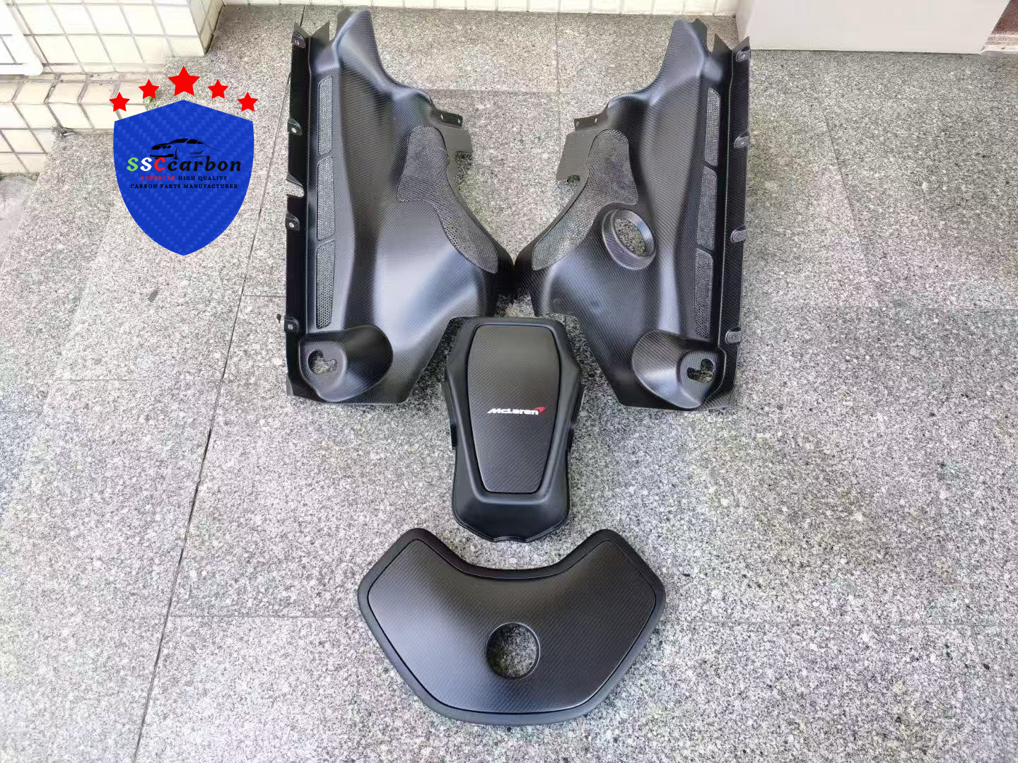 McLaren MP4-12C Dry Carbon Engine Cover