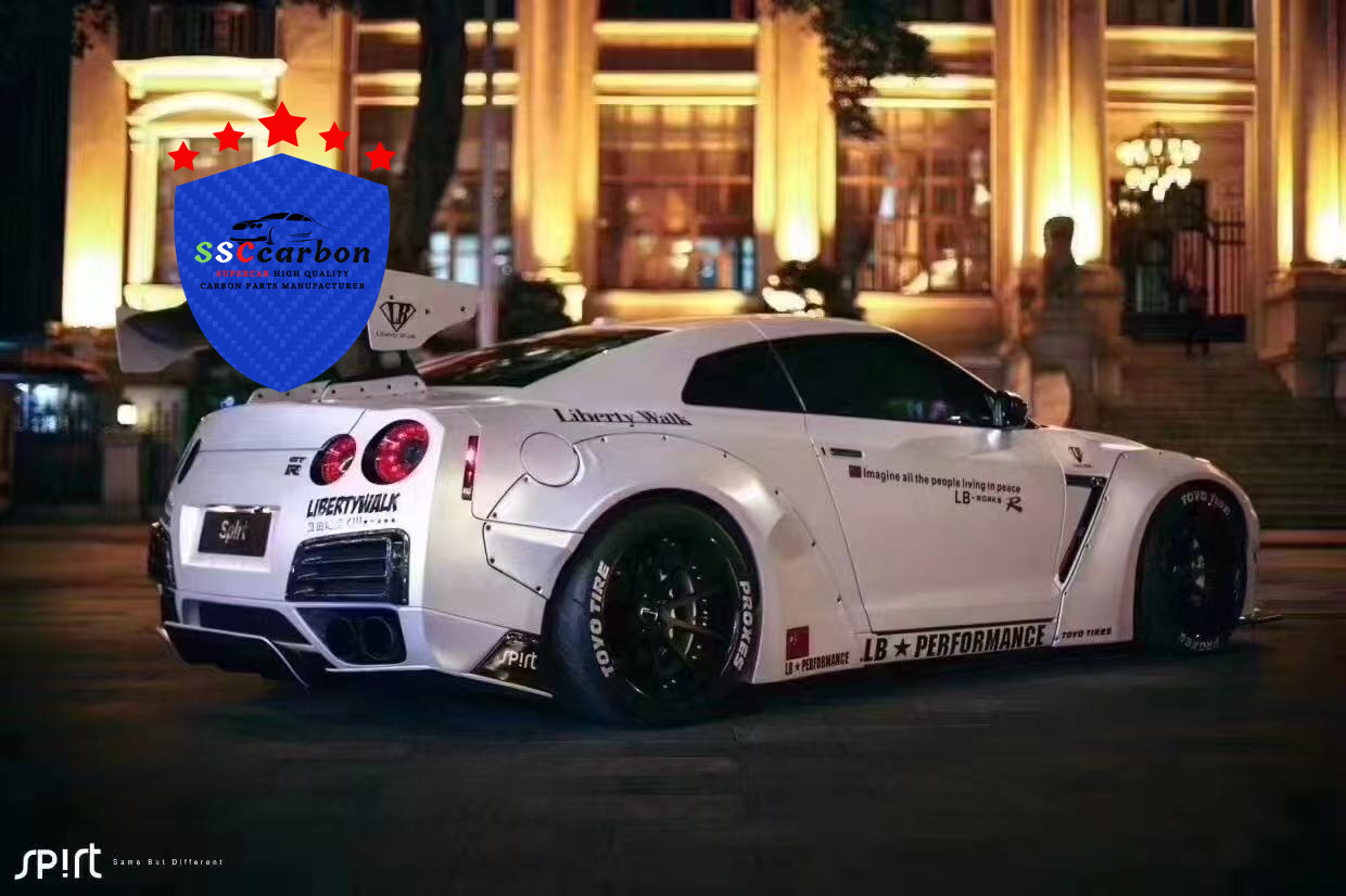 GTR R35 LB Version 1 Widebody Kit