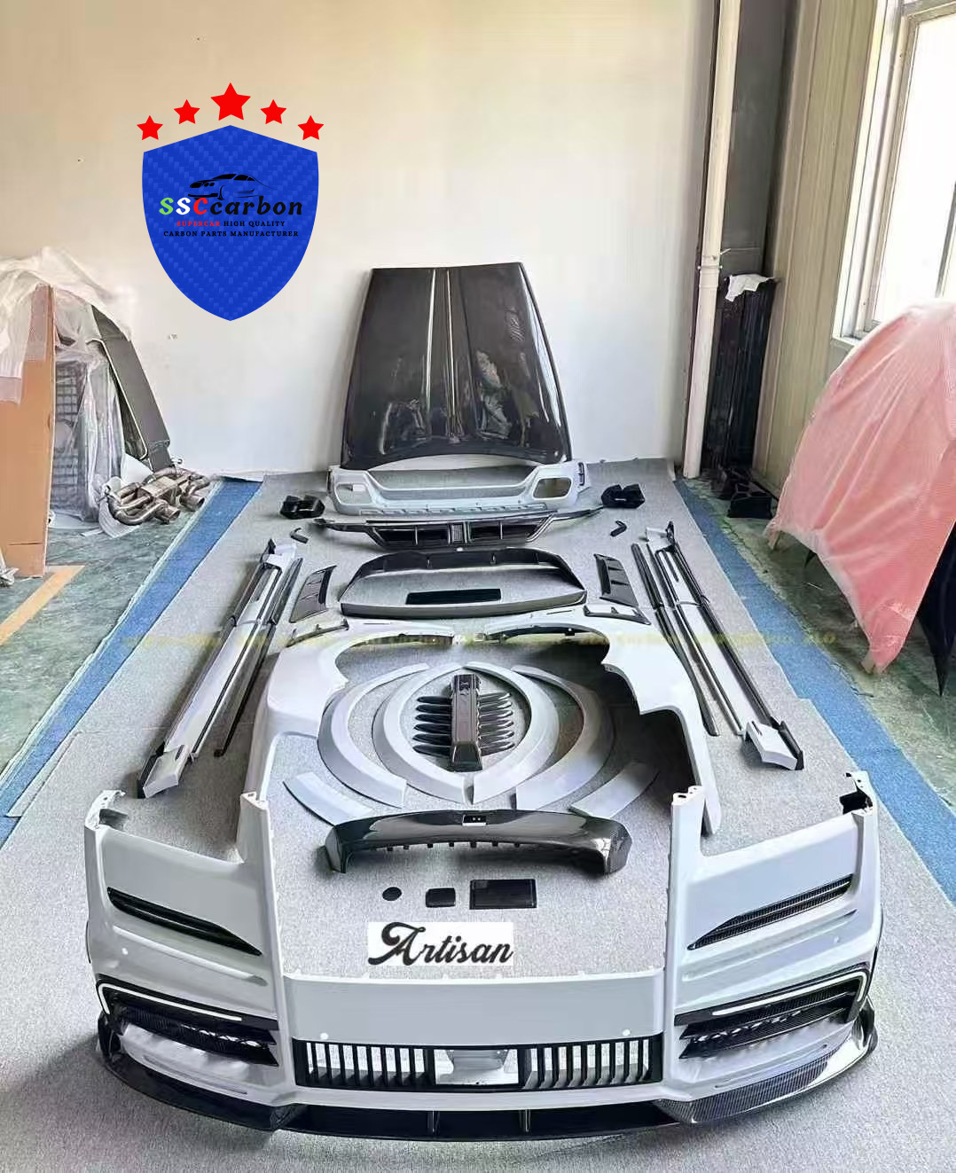 Rolls-Royce Cullinan II Mansory Dry Carbon Body Kit